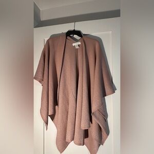 Adrienne Vittadini Tan Knit Shawl
